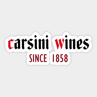 Carsini Basic Sticker